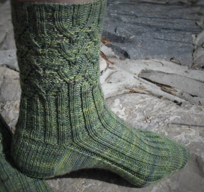 Forest Canopy Socks