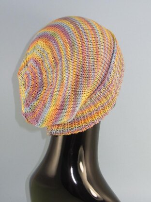 Self Striping Super Slouch Hat