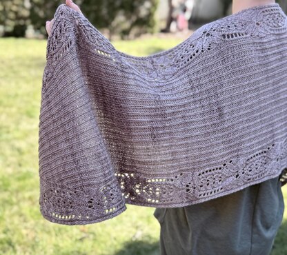 Roselight Lace Shawl