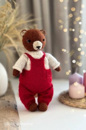 Bear Knitting Pattern