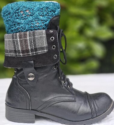 Chain Link Boot Cuffs