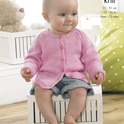Baby Set in King Cole DK - 4191 - Downloadable PDF
