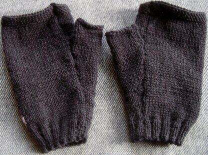 Roses fingerless gloves