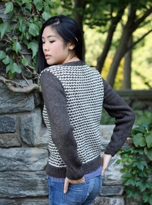 Houndstooth Cardigan