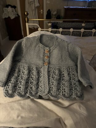 Ada cardi in pale blue