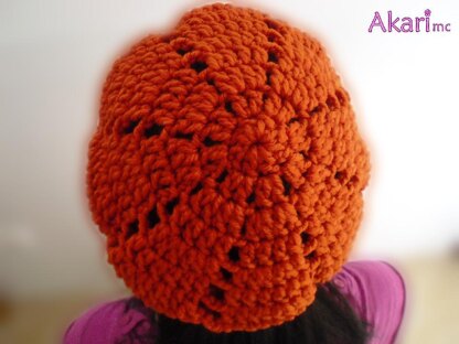 Crochet beret easy level. Sunbeams _ M03