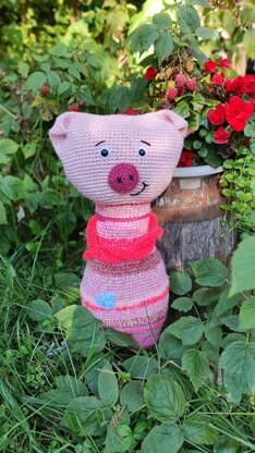 Scrap yarn Pig
