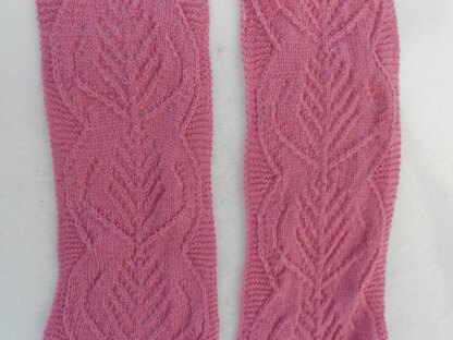 Fanciful Ferns Lace Scarf