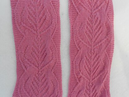 Fanciful Ferns Lace Scarf