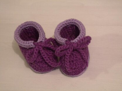 Slippers with Cuff and Tie