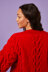 With Love Cardigan - Free Knitting Pattern for Women in Paintbox Yarns Chenille by Paintbox Yarns