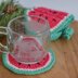 Watermelon Coaster Set