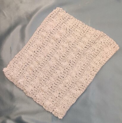 Puffy Stitch Dish Cloth