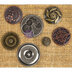 Prima Marketing Mechanicals Metal Embellishments - Vintage Center 7/Pkg