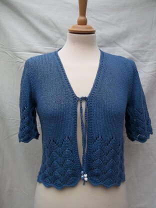 DK Lace Edge Bolero