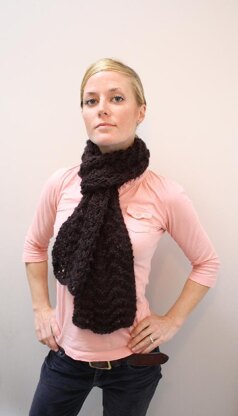 Chunky Alpaca Scarf