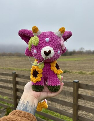 Pink Floral Creature. Monster