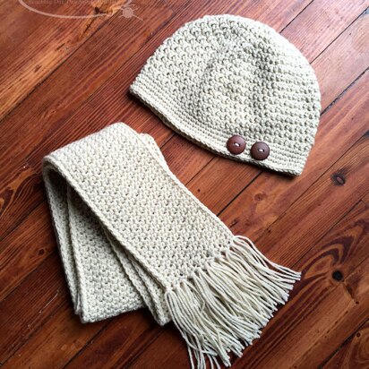 Au Naturale Hat & Scarf Set