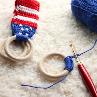 Star Spangled Towel Topper