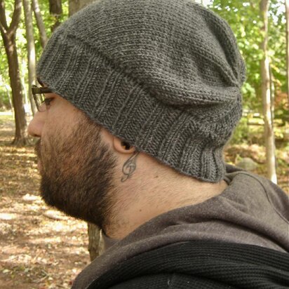 Monophonic Hat - knitting pattern