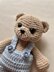Teddy Bear Ollie Crochet Pattern + Romper