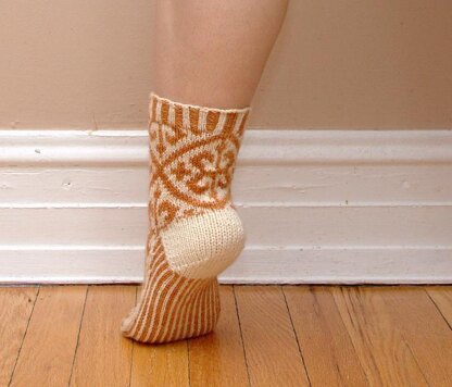 Brocade Socks