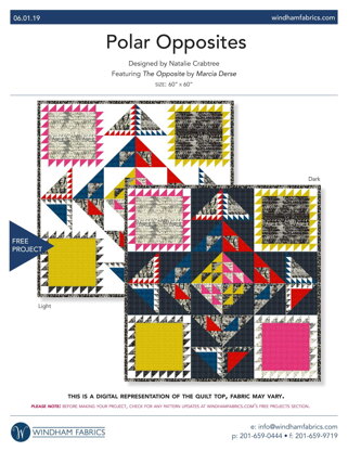 Windham Fabrics Polar Opposites - Downloadable PDF