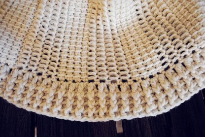 Tunisian Crochet Snow Cowl