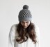 Chunky pom hat