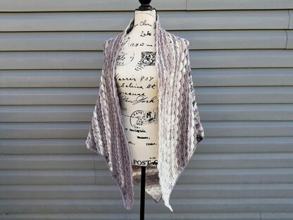 Snowy Sky Shawl