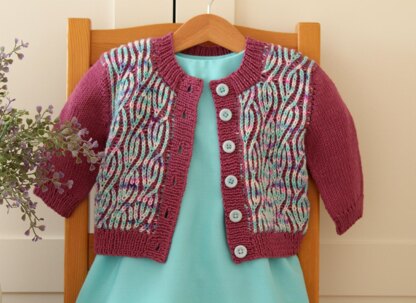 Flamingo Baby Cardigan