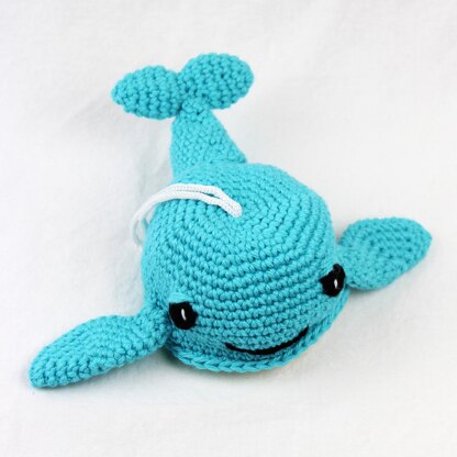 Willow the Whale Scrubby Amigurumi