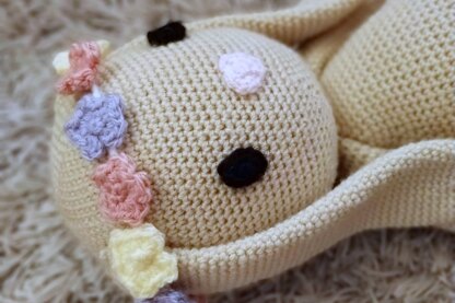 Lady Lala and Mr. Lulu crochet bunny buddies