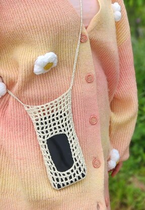 Mesh Mobile Phone Bag