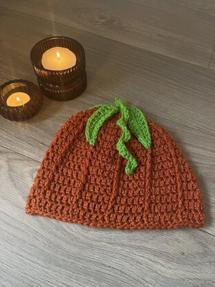 Oh my Gourdness Pumpkin hat