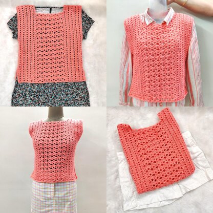 Crochet Peachy Beachy Top