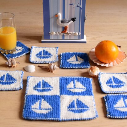 Boat Coasters and Table Mat