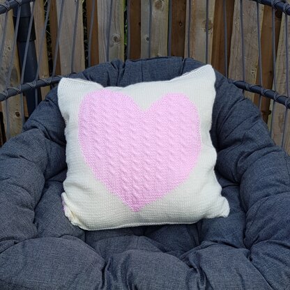 Cable heart cushion number three prototype