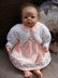 Peach Blossom Baby Dress set