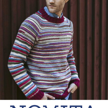 Climber Sweater in Novita 7 Veljestä & Veljestä Multiraita - Downloadable PDF