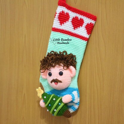 Personalised Dad Christmas Stocking