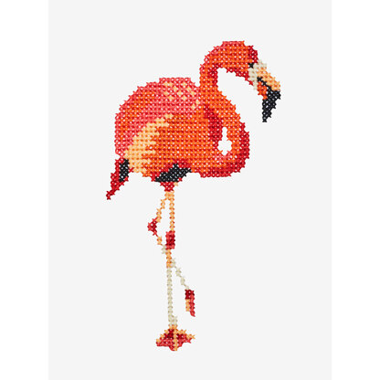 Flamingo in DMC - PAT0394 - Downloadable PDF