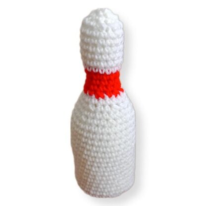Crochet Bowling Ball and Pin