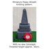 Knitted wreath and no sew Cenotaph