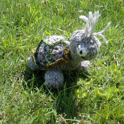 Süße Schildkröte, gestrickt - knitting pattern