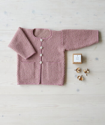 Rhubarb and Custard - Layette Knitting Pattern For Toddlers in Debbie Bliss Baby Cashmerino by Debbie Bliss