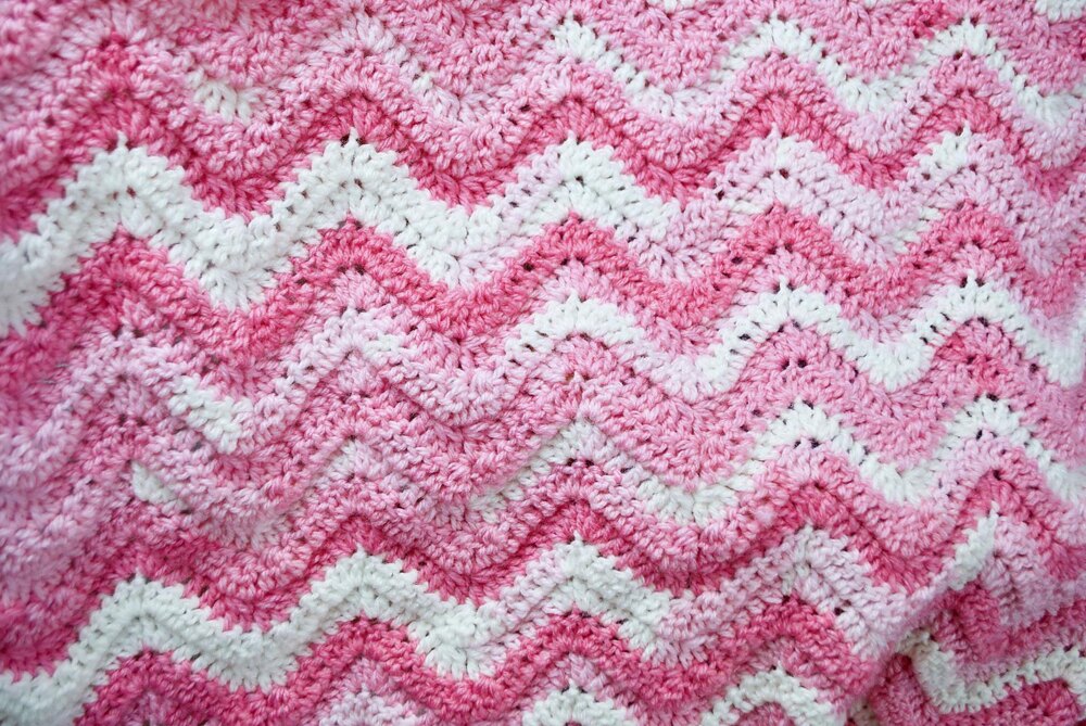 Free Crochet Patterns- 13 Ripple Stitch Baby Blankets – Crochet