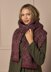 Bright Star Scarf in Rowan Moordale - Downloadable PDF