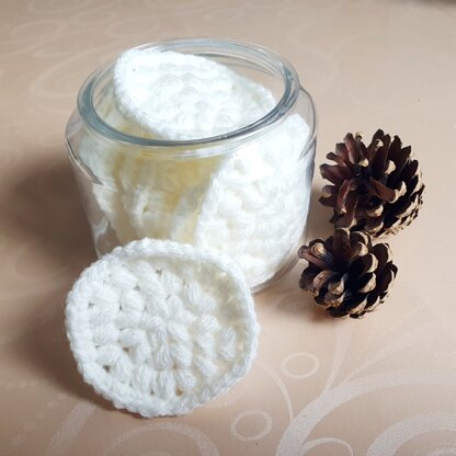 crochet face scrubbie / make-up wipe