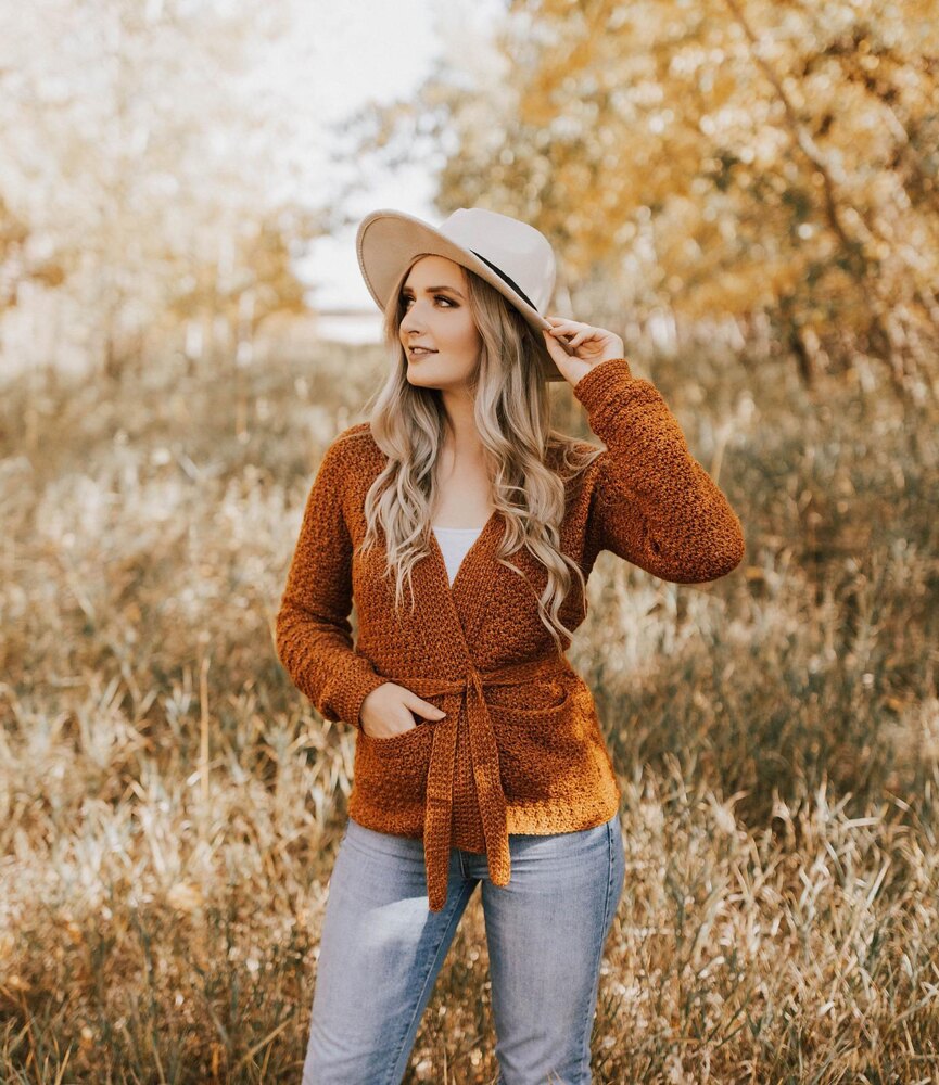 Rosebud Cardigan Crochet pattern by Janine Myska | LoveCrafts